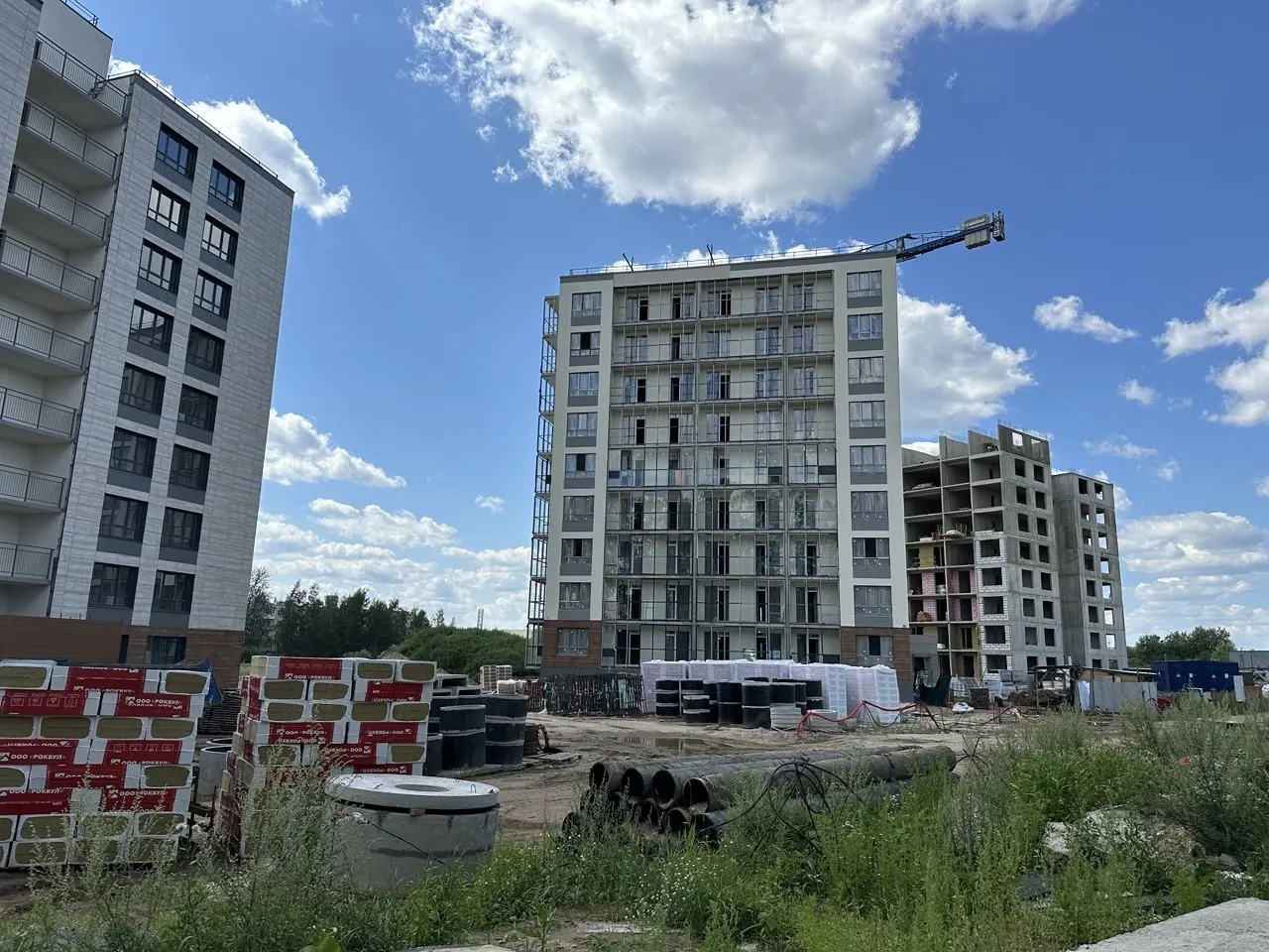 Жилой комплекс, подключённый к сетям Россети Ленэнерго